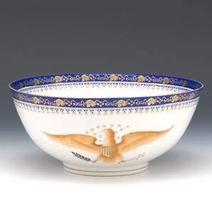 Chinese Export American Eagle Centerpiece Bowl, ca. Republic Period