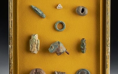 Collection of Egyptian, Roman, & Medieval Items (12)