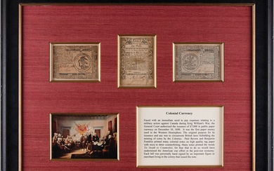 Colonial Currency (3) Notes (1776-1786)