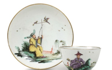 Cup and saucer Nove, Antonibon Manufacture, Parolin Management, 1785-1790
