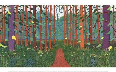 David Hockney - The Arrival of Spring in Woldgate, East
