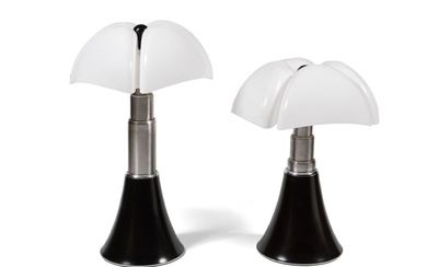 Deux lampes modèle Pipistrello Piètement... - Lot 112 - Digard Auction