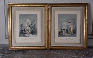 Deux lithographies, fin du XIXème siècle... - Lot 12 - Daguerre