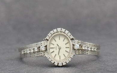 EBEL fine 18k white gold ladies wristwatch