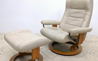EKORNES Stressless Lounge Chair Made in Norway.