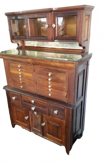 Early 20th C. Dental Cabinet: Antique Medical