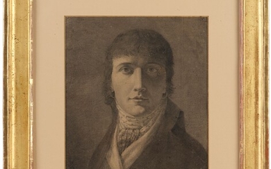 Ecole française vers 1800 Portrait de jeune... - Lot 12 - Gros & Delettrez