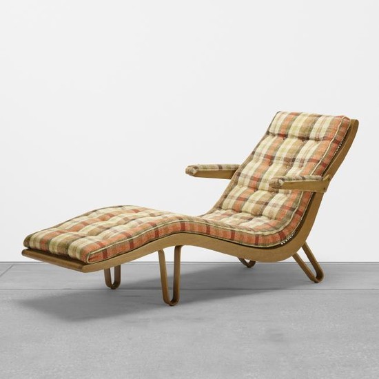 Edward Wormley, chaise lounge, model no. 46903