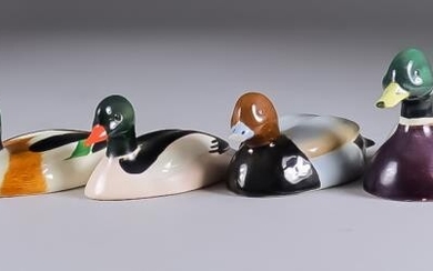 Five Beswick Pottery Models from the Peter Scott Wildfowl...