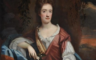Follower of Michael Dahl, Portrait of Miss Turnour