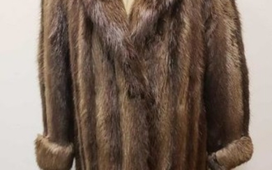 Fourrures Arsenault Nutria Fur Coat