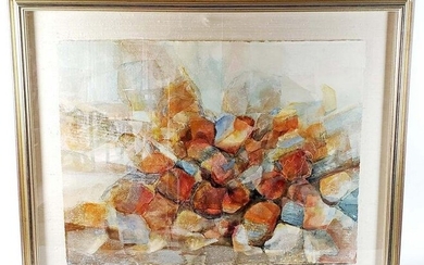 Framed Modern Contemperary Painting