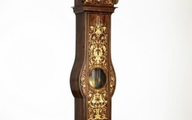 Franz Xaver Fortner, marquetery grandfather clock