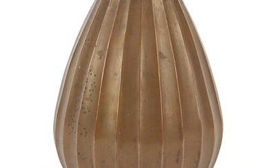 French Art Deco copper vase by Jean Dunand, dated 1914, 9cm ...