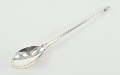 Georg Jensen Danish sterling silver serving spoon.