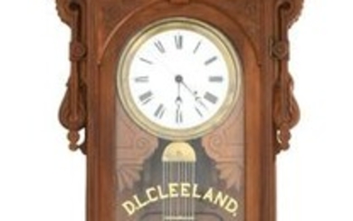 Gilbert No. 8 Hanging Jewelers Regulator Clock