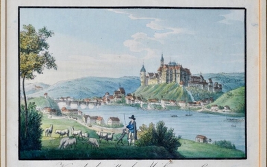 Graphic '' View of Meissen ''