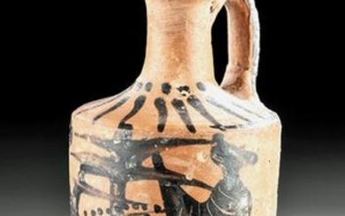 Greek Attic Black-Figure Lekythos w/ 2 Maenads