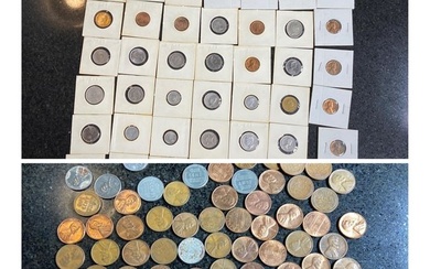 Group Lot Misc. High Grade Coins, Silver Dimes, Cents