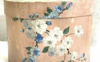 Hand Painted Floral Keepsake Box