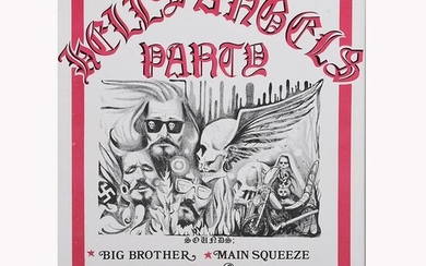 Hells Angels Party Bermuda Palms Concert Poster;
