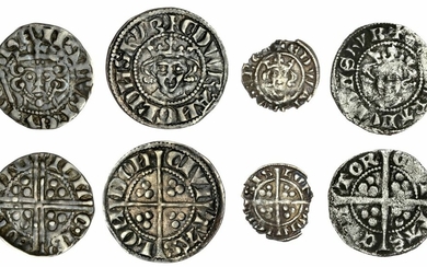 Henry III (1216-1272), Voided Long Cross Penny, Bury St Edmunds, Ion, Class Vb2