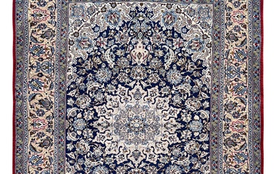 Isfahan. Oriental carpet. Signed. Circa 1960.