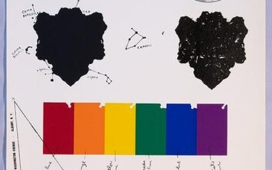 JIM DINE SILKSCREEN IN COLORS ON WOVE PAPER, 1965