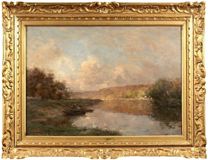 Jean Eugene Julien Masse (1856-1950), Oil Painting on Canvas