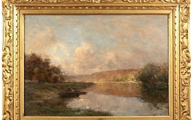 Jean Eugene Julien Masse (1856-1950), Oil Painting on Canvas