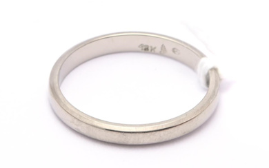 Jewellery Ring Ring white gold 18K 2,4g Ø