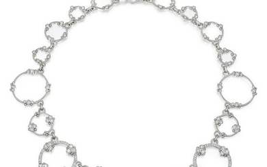 Judith Ripka Diamond Springwire Necklace