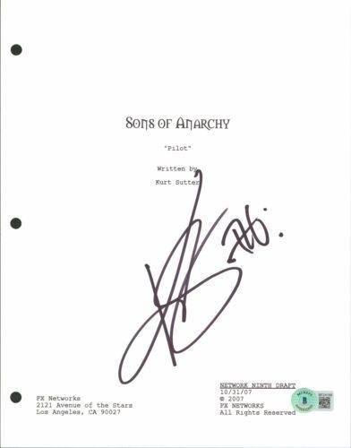Kim Coates Signed 8.5x11 Sons Of Anarchy Script Cover BAS #BF24166