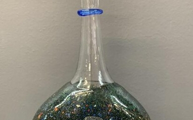 Kosta Boda Bertil Vallien Art Glass Solifleur Vase