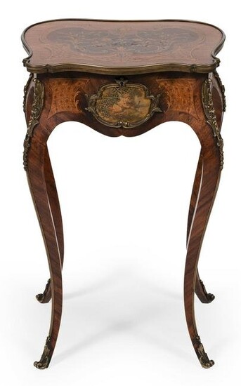 LOUIS XV VITRINE CABINET Late 19th/Early 20th Century