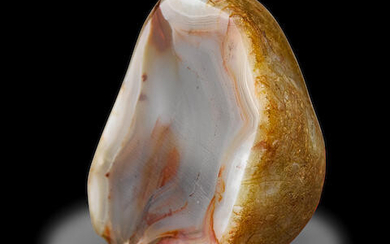Lake Superior Agate together with a Datolite from Michigan