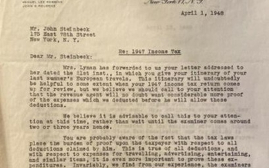 Legal papers to Mr Steinbeck about a lawsuit