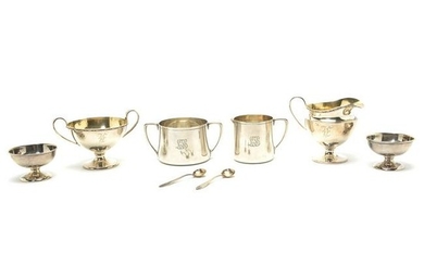 Lot of Sterling Silver Hollowware Including Tiffany and