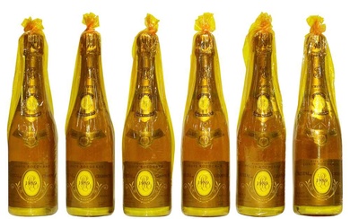 Louis Roederer, Cristal, Reims, 1989, six bottles (OCC)