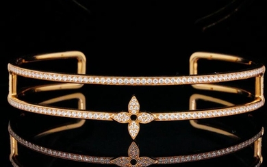Louis Vuitton 1.17ctw Diamond 18K Idylle Blossom Bracelet