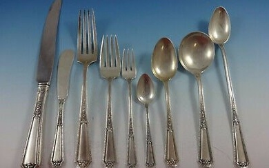 Louis XIV by Towle Sterling Silver Dinner Flatware Set For 8 Service 78 Pcs