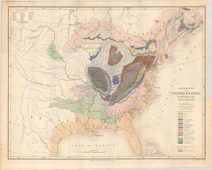 MAP, Eastern US & Canada, Lyell