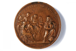 MEDAL OF THE ATTEMPT OF NAPOLEON I THE 24TH OF DECEMBER 1800
