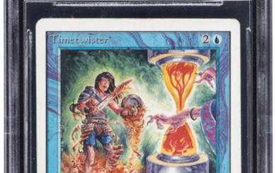 Magic: The Gathering Timetwister Unlimited Edition BGS Trading Card...