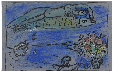 Marc Chagall (1887-1985) Le Poisson volant