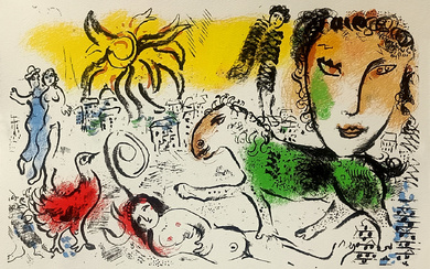 Marc Chagall: "Le Cheval vert"