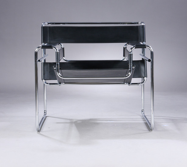 Marcel Breuer. Lounge chair, 'Wassily Chair', Model B3