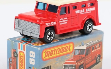 Matchbox Lesney SuperfastMB-69 Security Truck with 732-2031 on sides