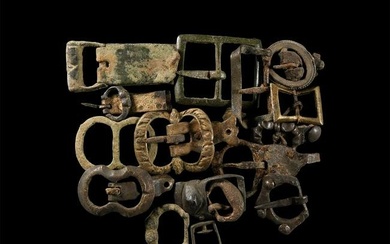 Medieval Bronze Buckle Collection