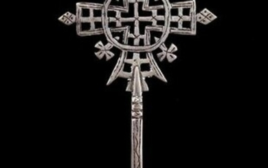 Metal Coptic cross